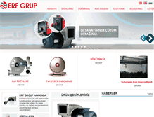 Tablet Screenshot of erfgroup.com